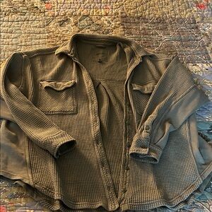 Aerie Lumberjane Shacket/Shirt